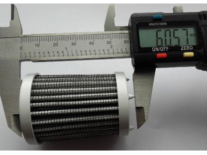 Filter LPG BRC plynnej fázy kónusový (opletený s nožičkami)