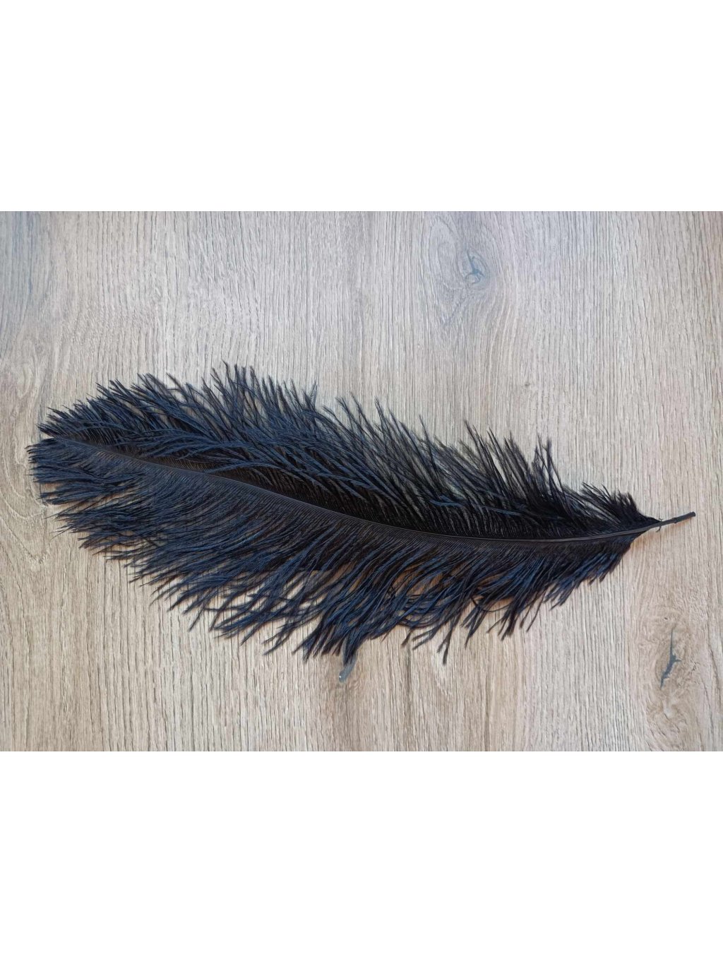 Pštrosí peří černé 35 - 40 cm