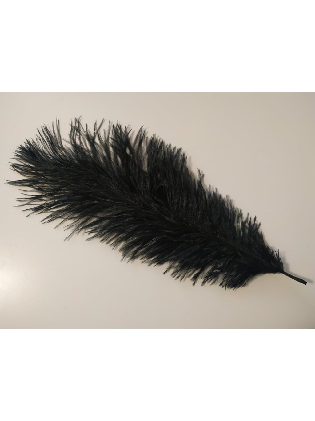 Pštrosí peří černé 40 - 45 cm