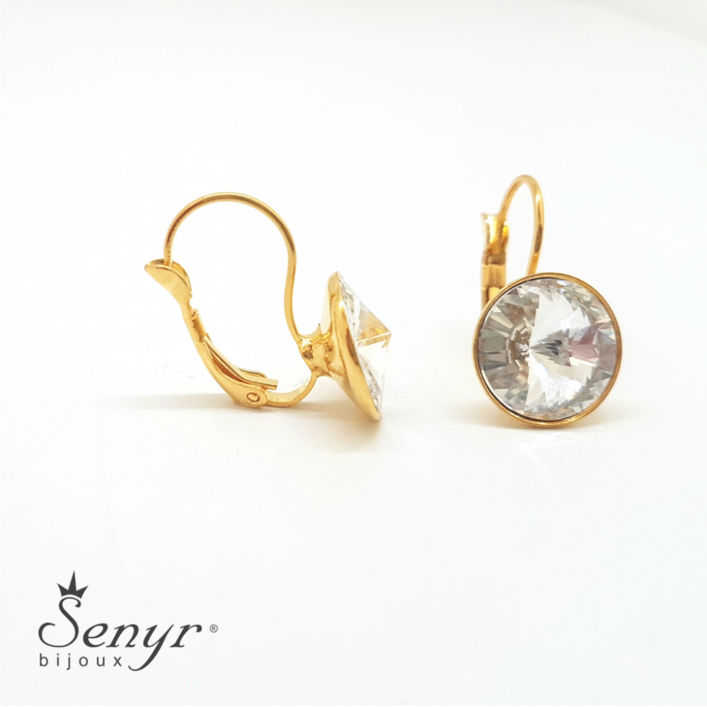 Bohemia crystal earrings SPARKLE gold