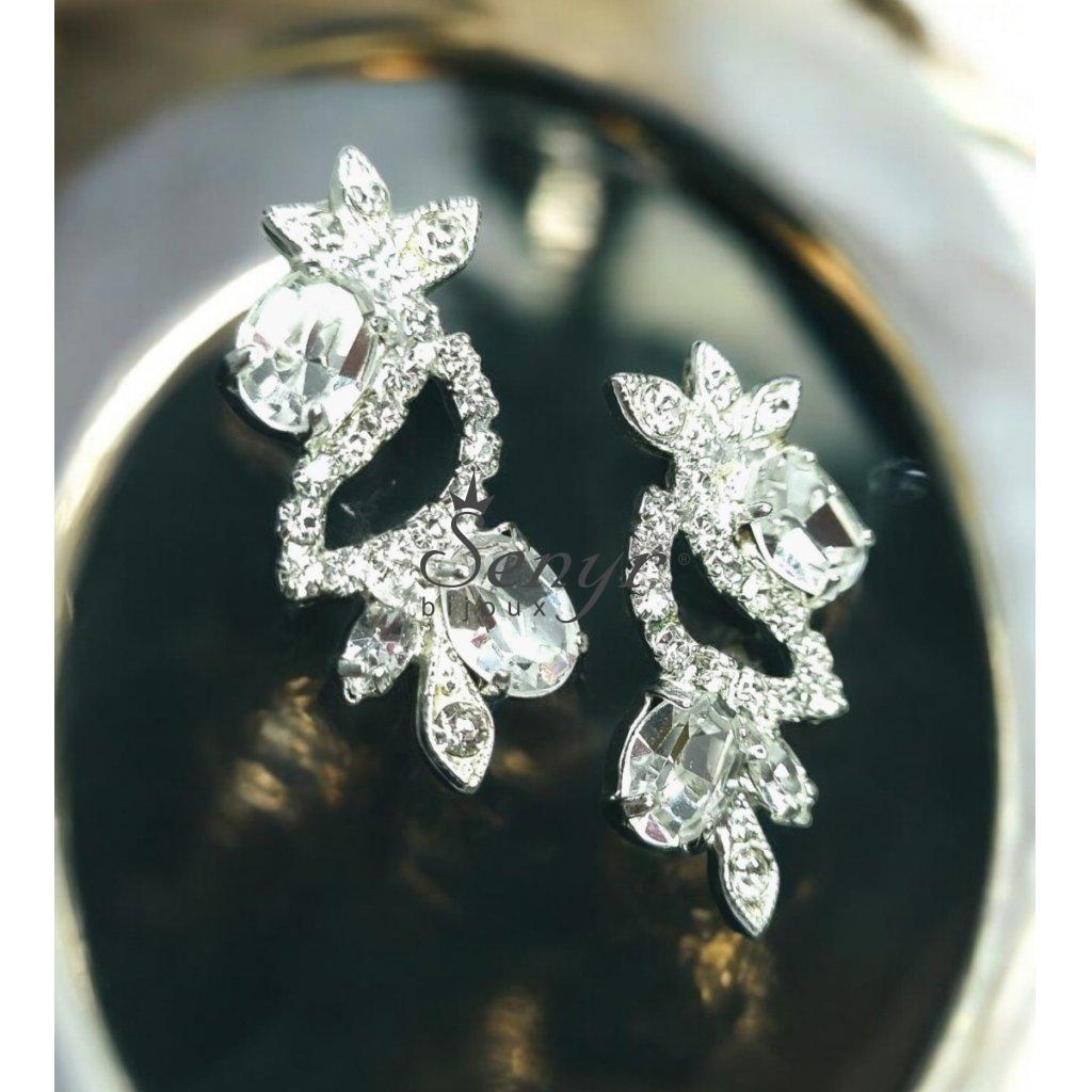 Crystal earrings Jolly