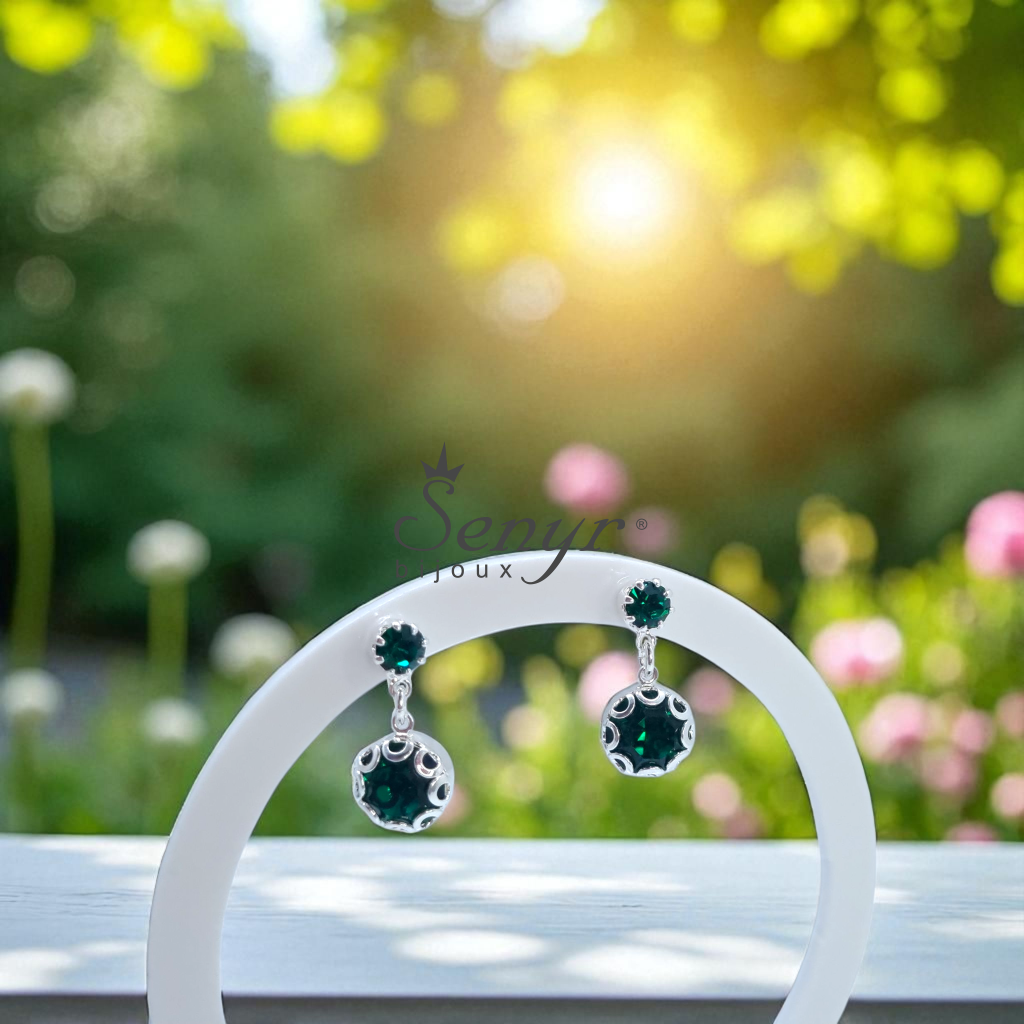 Crystal earrings Lacelly