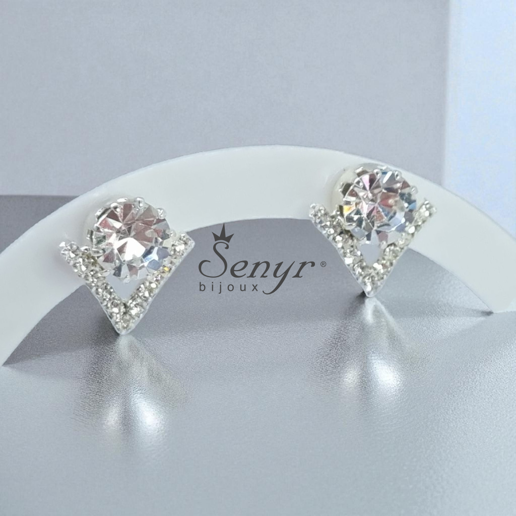 Crystal earrings NORA