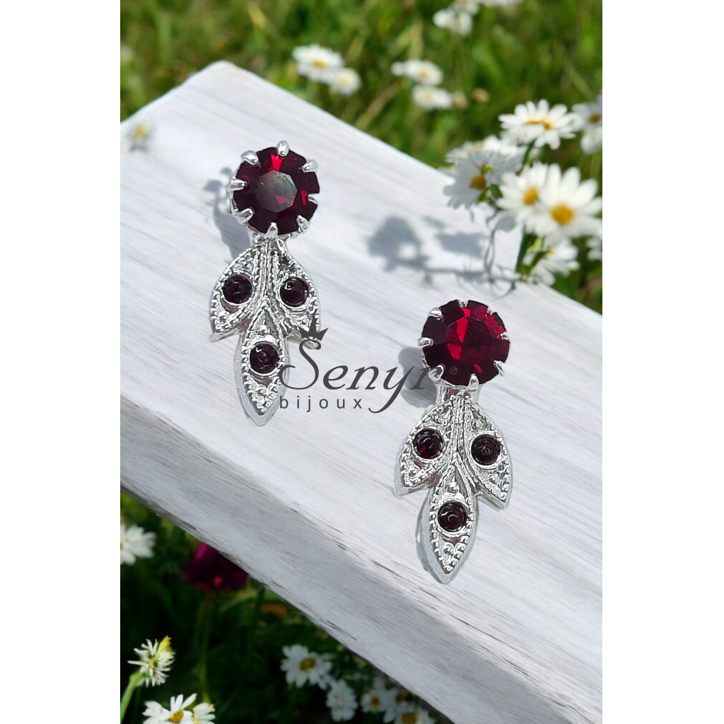 Crystal earrings Margaret