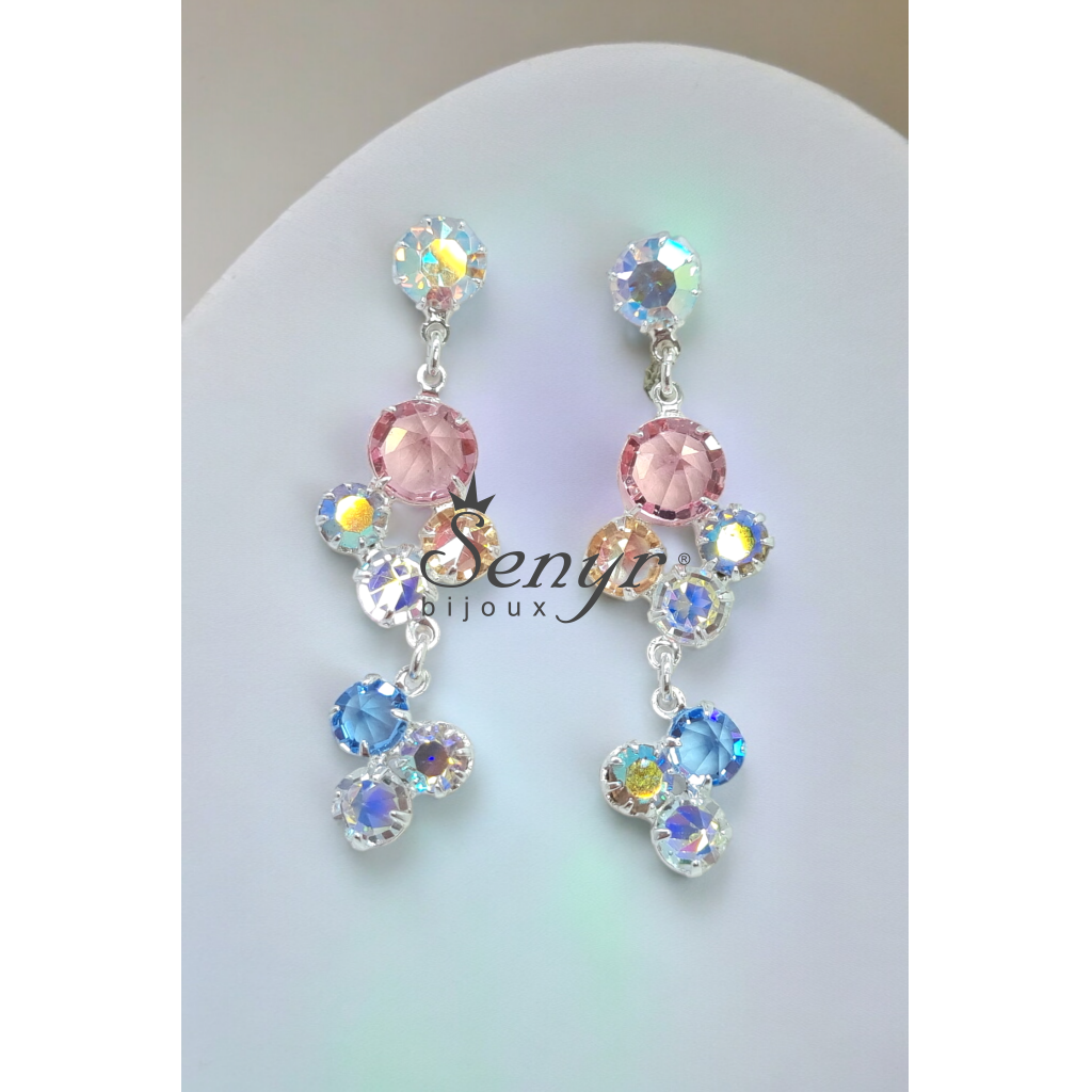 Crystal earrings SUMMER