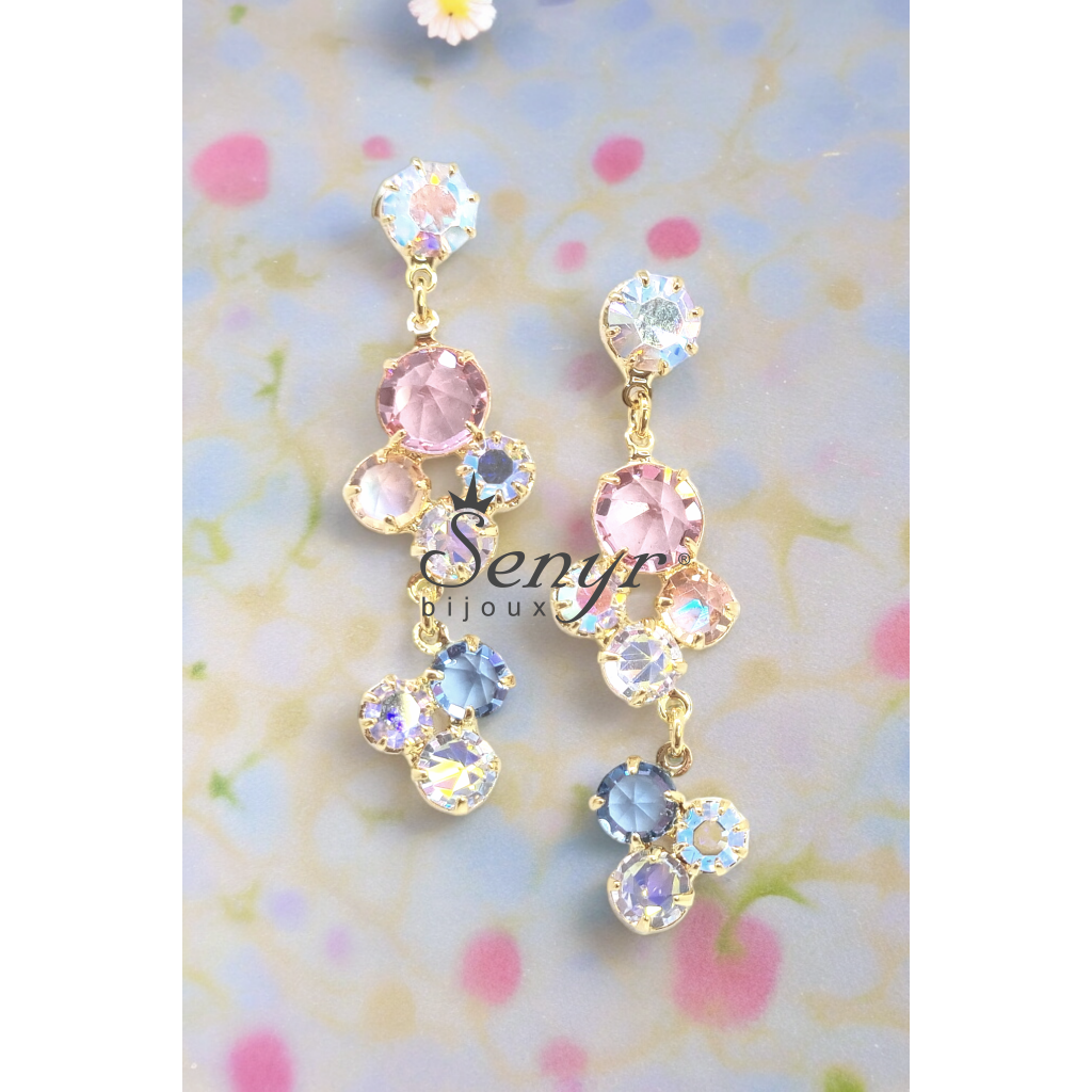 Crystal earrings SUMMER