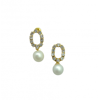 Crystal earrings Charlotte