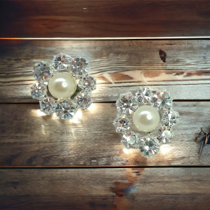 Crystal earrings Florine Pearl