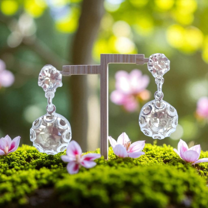 Crystal earrings Lacelly