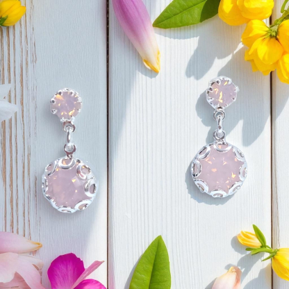 Crystal earrings Lacelly