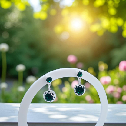 Crystal earrings Lacelly