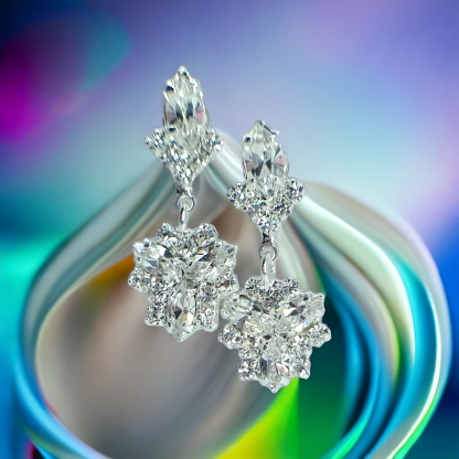Crystal earrings LADY III