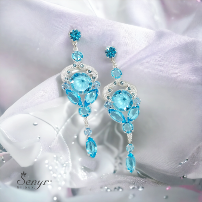 Crystal earrings LEYLA