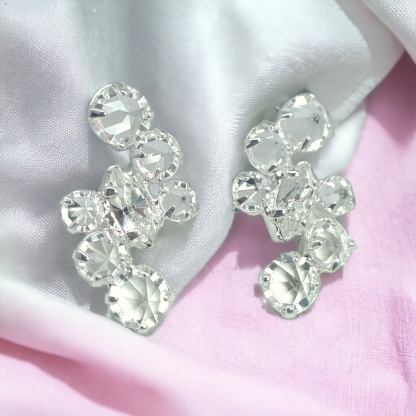 Crystal earrings SERPANY