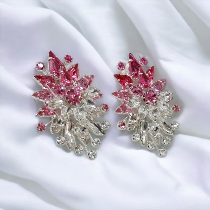 Crystal earrings Krystyna