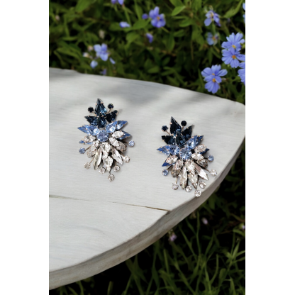 Crystal earrings Krystyna