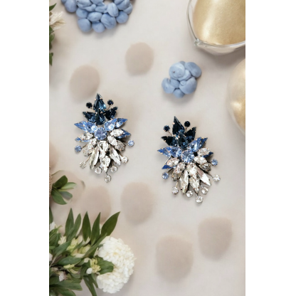 Crystal earrings Krystyna