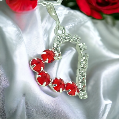 Křišťálový náhrdelník Srdce