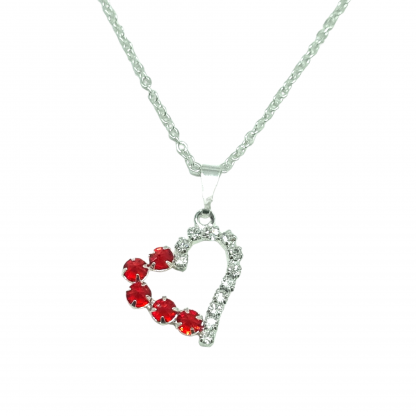 Crystal necklace Heart