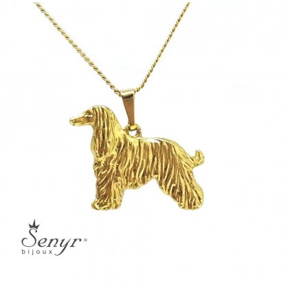 Necklace AFGHAN hound