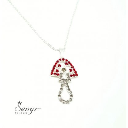 Necklace TOADSTOOL small
