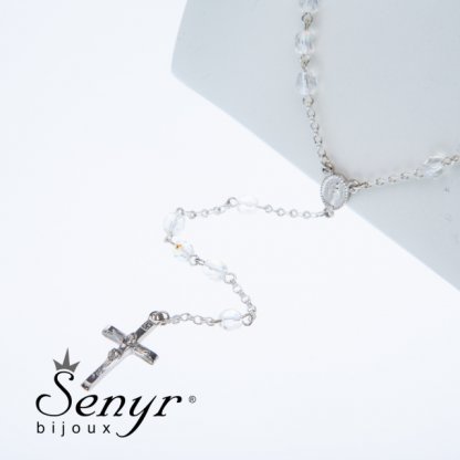 Rosary white - beads