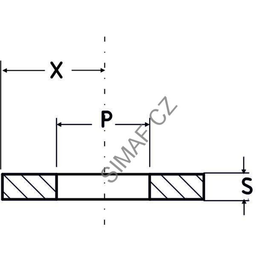Lisovací čep hladký ø5x8, ocel