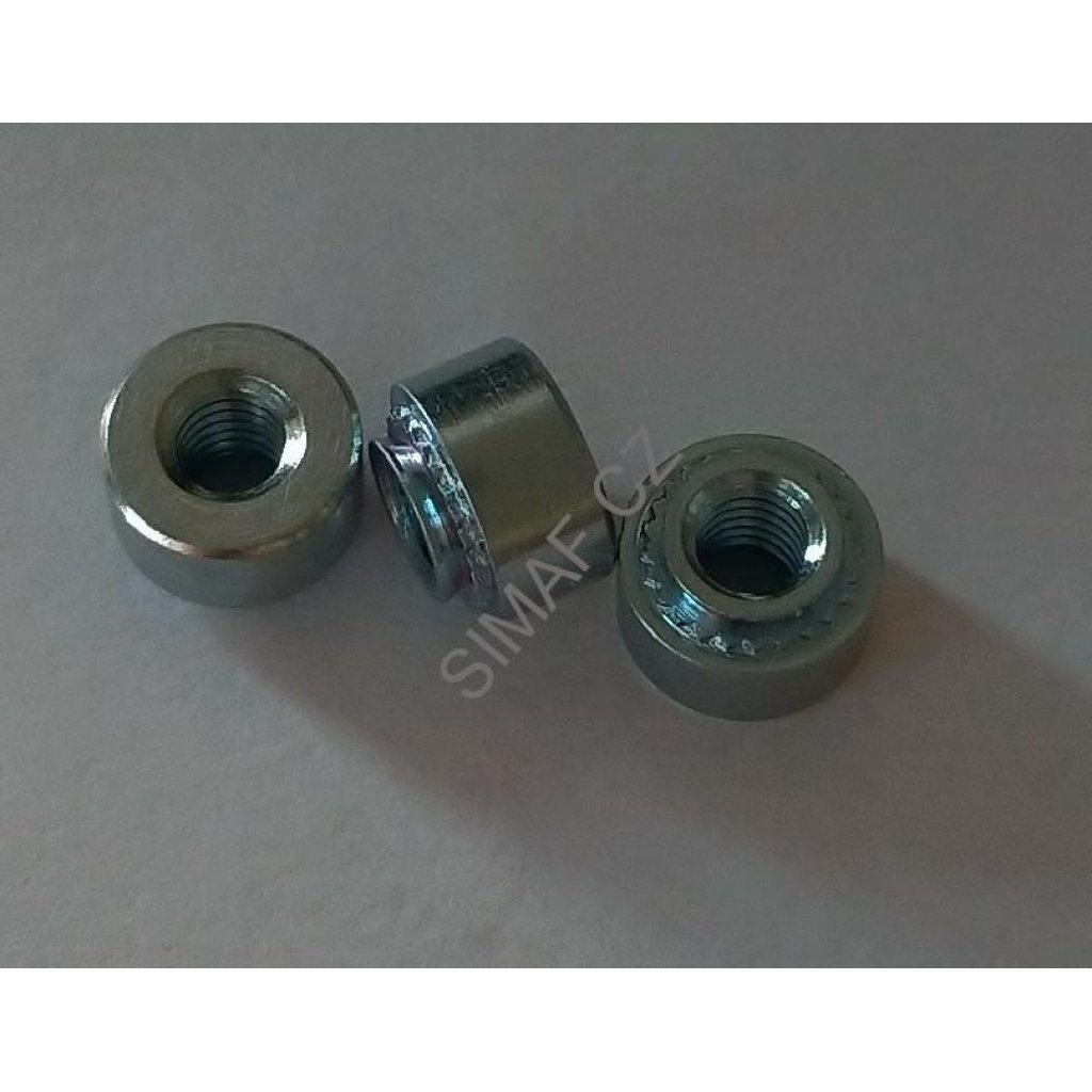 Lisovací matice M4, ocel, výška 4 mm