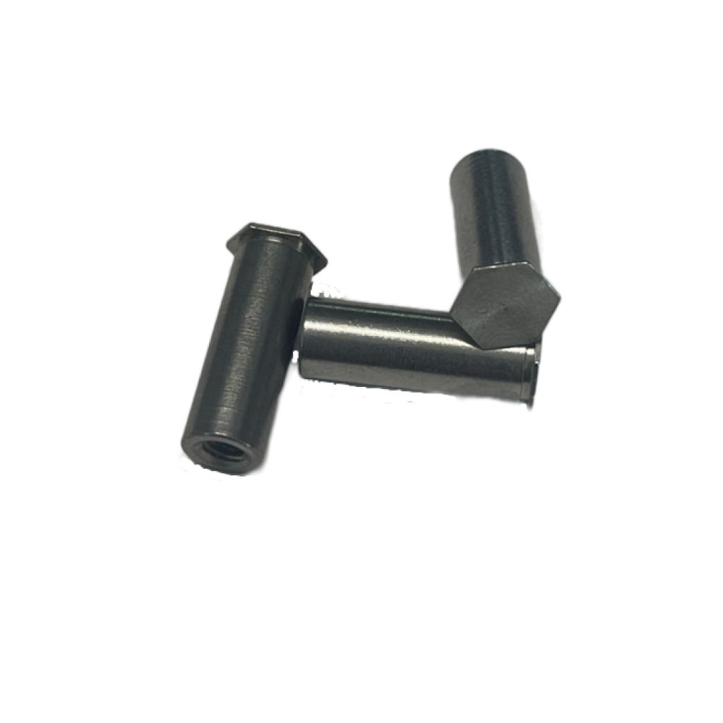 Lisovací sloupek M3x18, nerezový, slepý