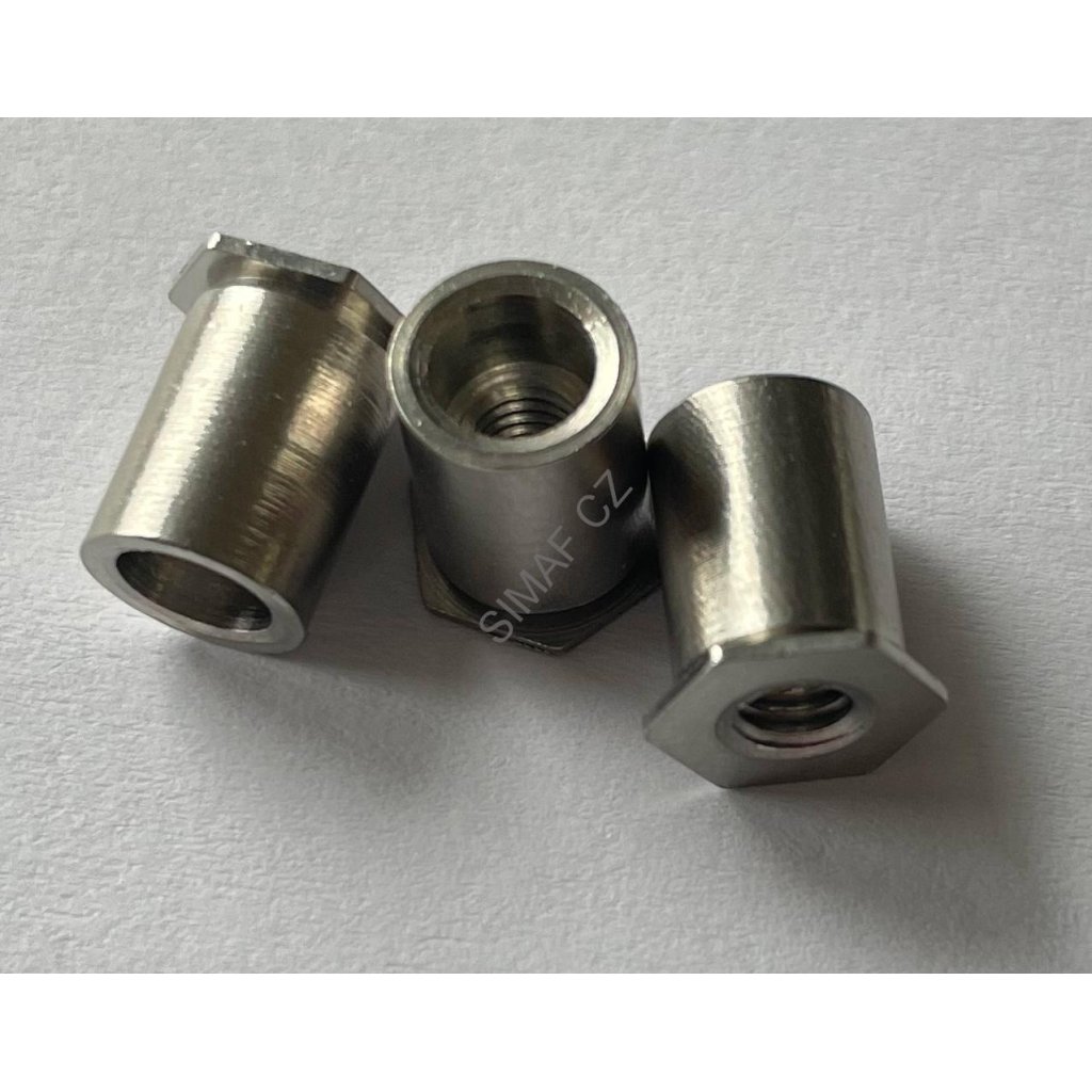 Lisovací sloupek M4x10, nerezový