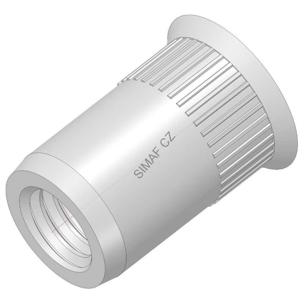 Nýtovací matice M12 SERBLOC