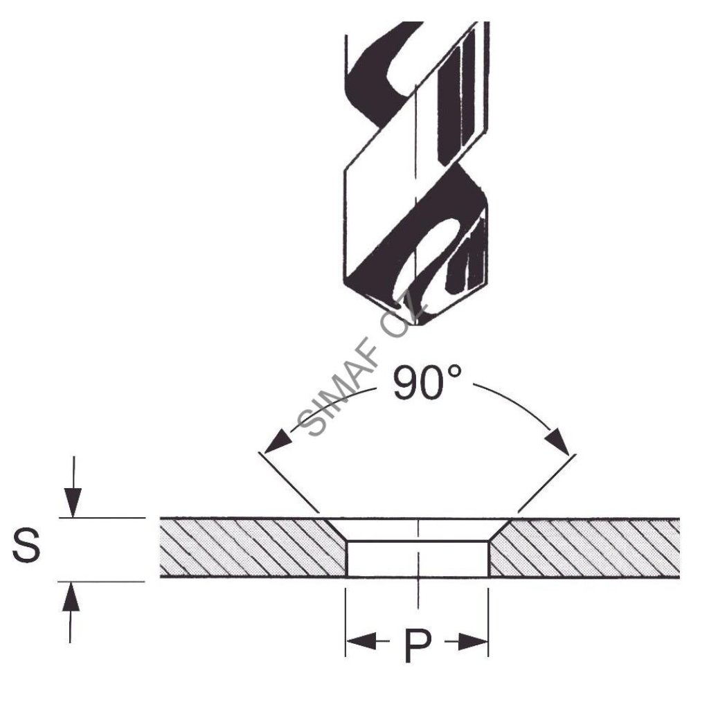 Nýtovací matice M5 SERBLOC