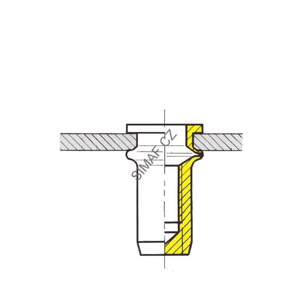 Nýtovací matice M6 SERBLOC