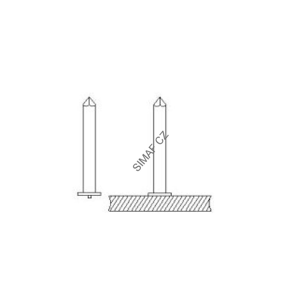 Přivařovací izolační trn ø3x20 mm