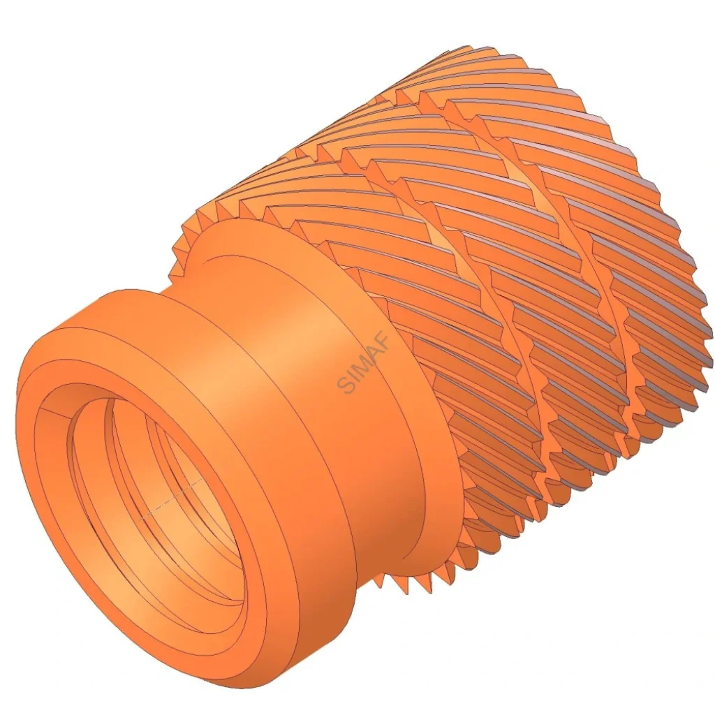 Zálisek do plastu SC M4x7.4