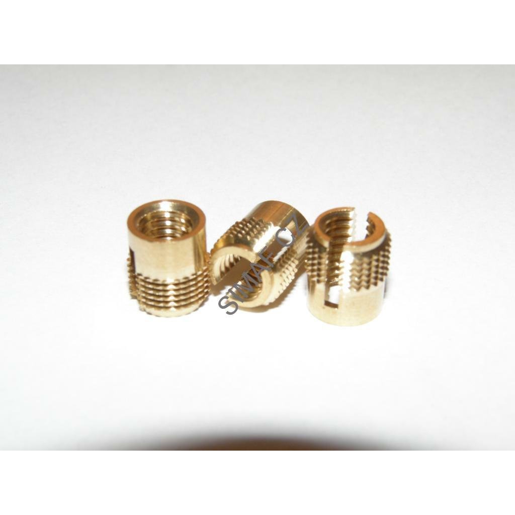 Zálisek do plastu typ DM M2x4
