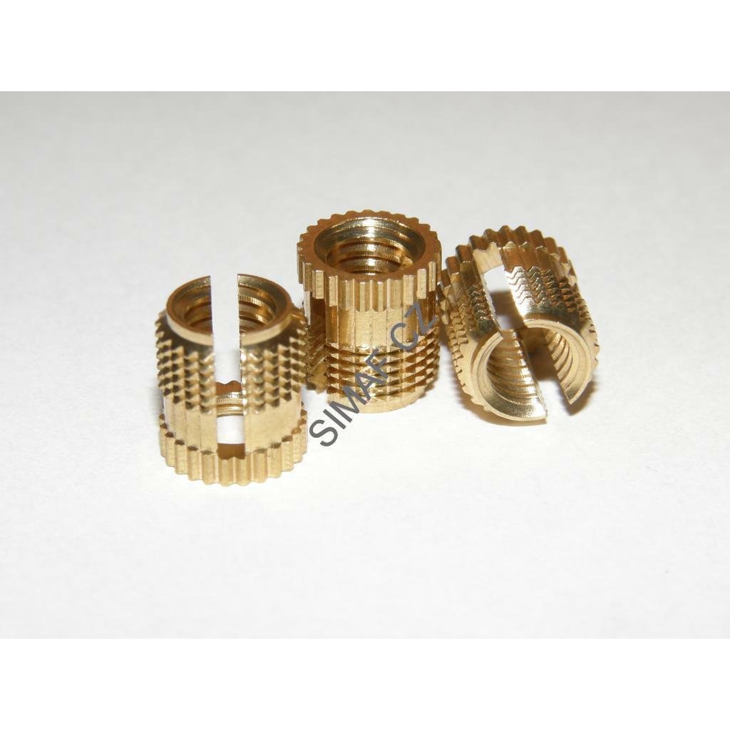 Zálisek do plastu typ TR M3.5x8.0