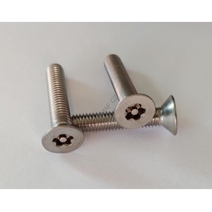 Bezpečnostní šroub s 5-ti obloučkem a čepem  M5 x 40 mm