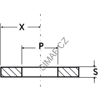 Lisovací čep hladký ø5x8, ocel