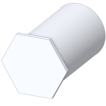 Lisovací sloupek M3x6, ocelový, slepý