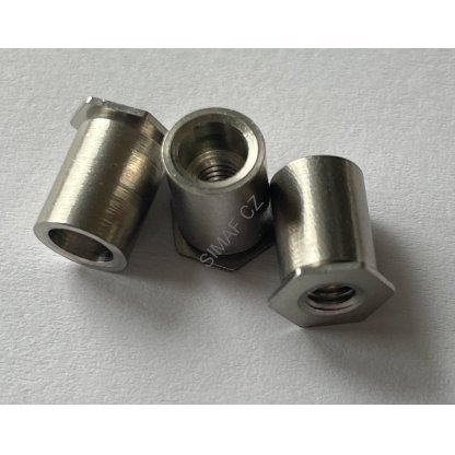 Lisovací sloupek M4x10, nerezový