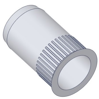 Nýtovací matice M10 SERFIN