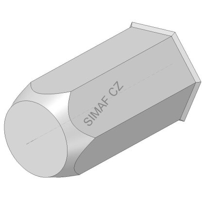 Nýtovací matice SERFIN M10 uzavřená, HEX