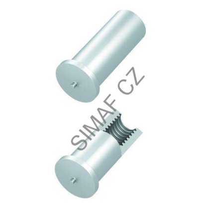 Přivařovací sloupek M4x8mm
