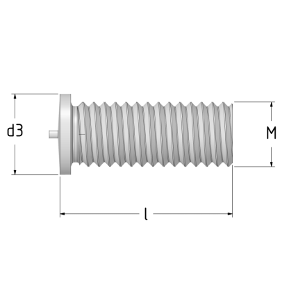 Přivařovací šroub M6x12