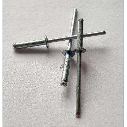 Trhací nýt, Ocel / Ocel, 3.2x8