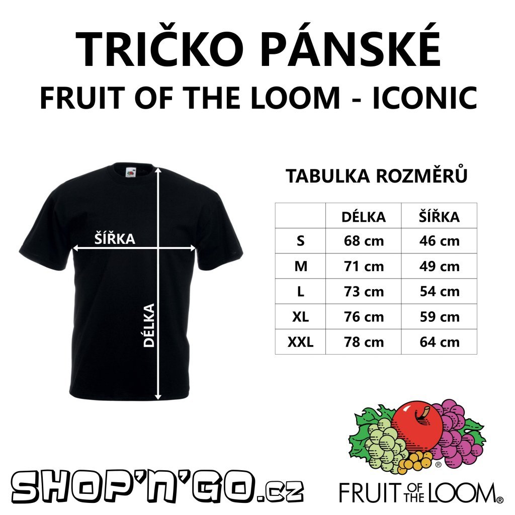 Tričko pánské Irská - zakázanÝovoce