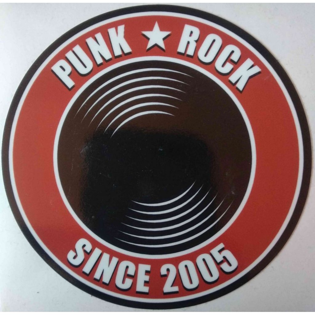 Samolepka Punk-Rock Since 2005 - zakázanÝovoce