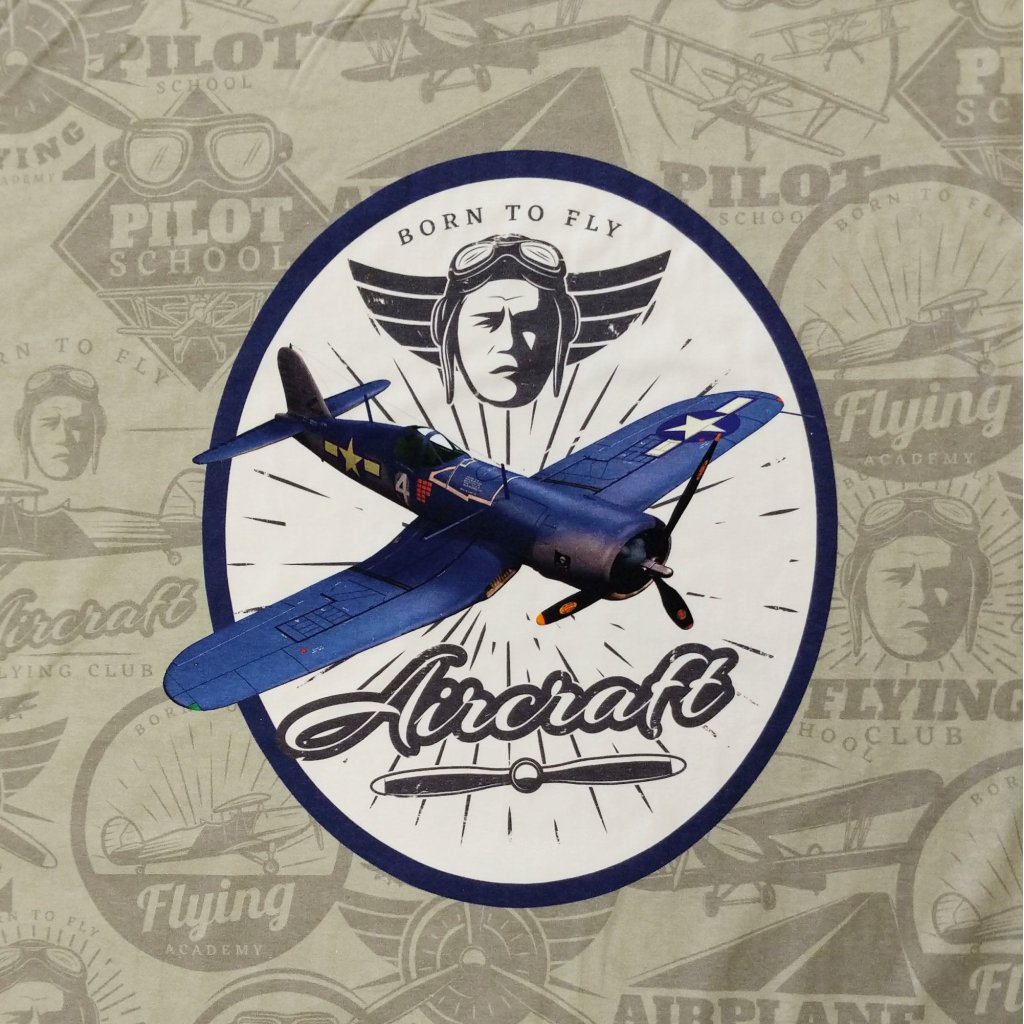 Aircraft old green