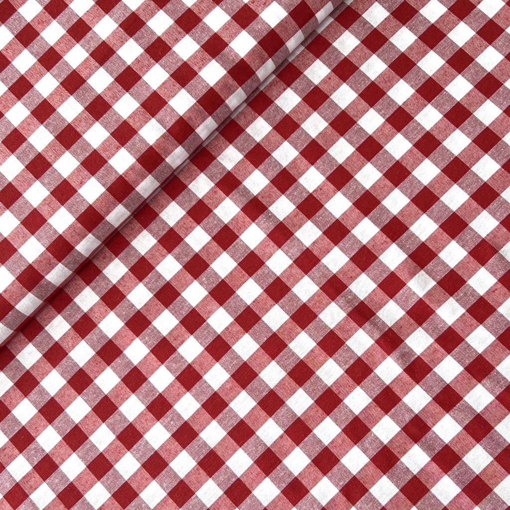 Červený kanafas 15x15 mm 3113